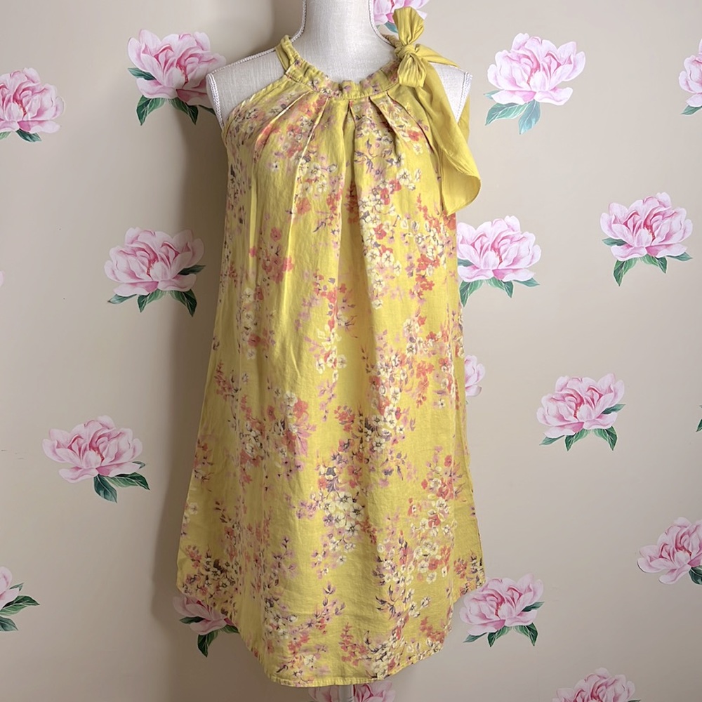 Bellambra Linen Dress. Q-55 - Gem Bellambra Linen Dress. Q-55 - Gem